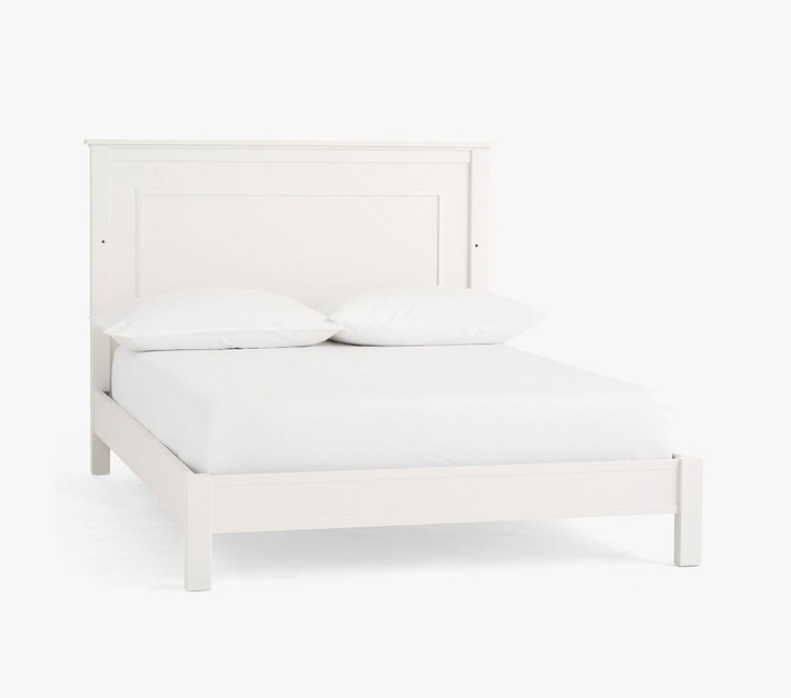 White full 2025 bed headboard