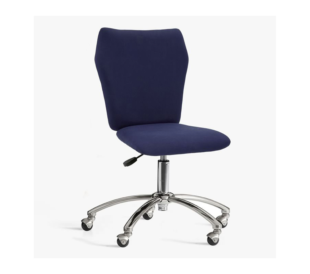 Spin chair outlet for desk