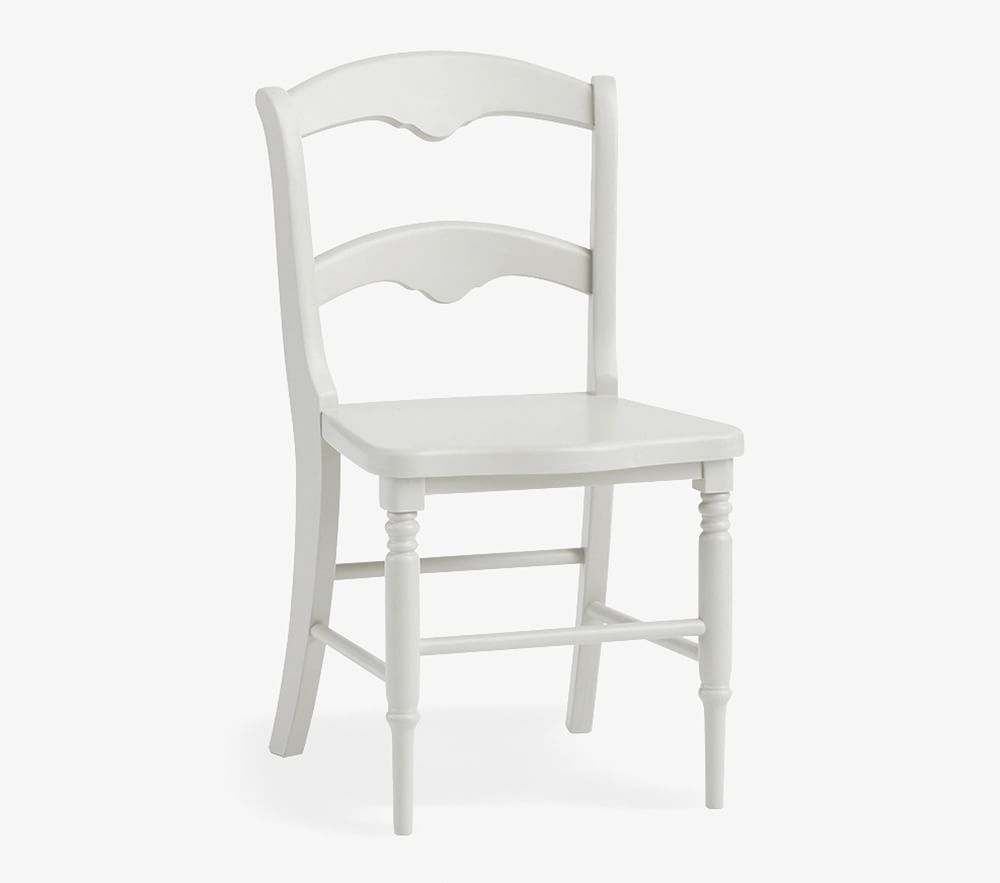 Pottery barn shop white chair