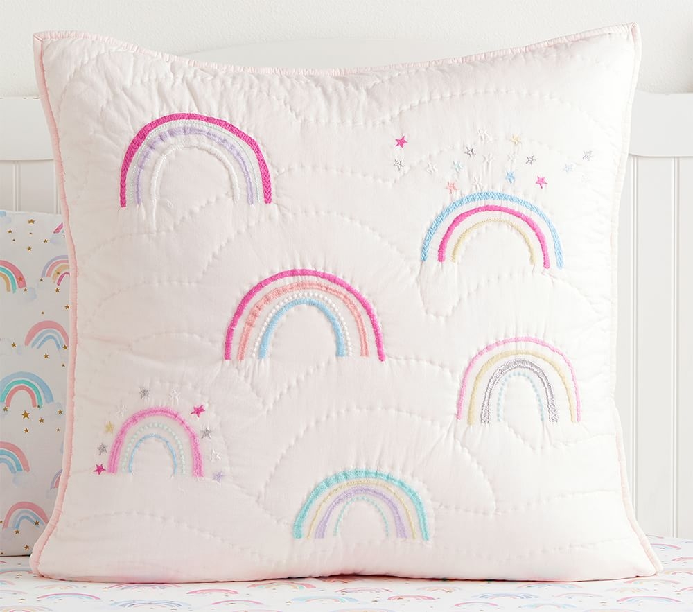 Pottery barn rainbow on sale quilt