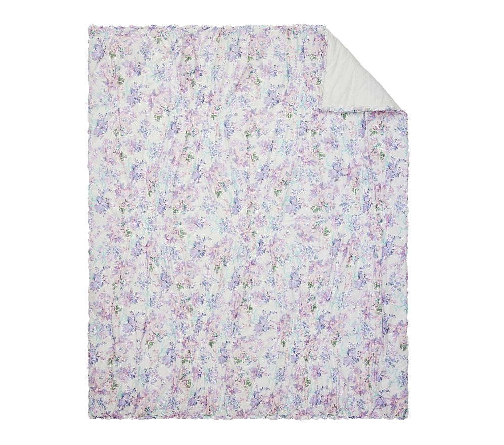 Shop LoveShackFancy Lavender Damask Floral Comforter Shams