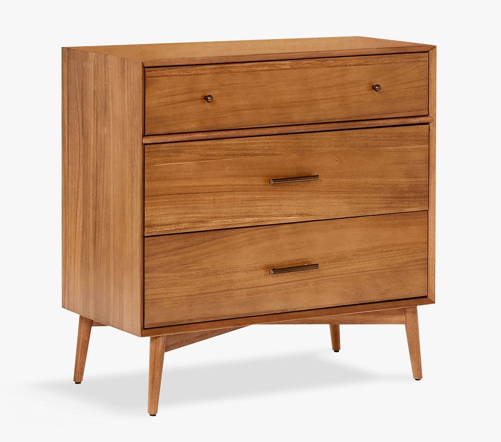 Shop west elm x pbk Mid Century 3 Drawer Dresser online Pottery