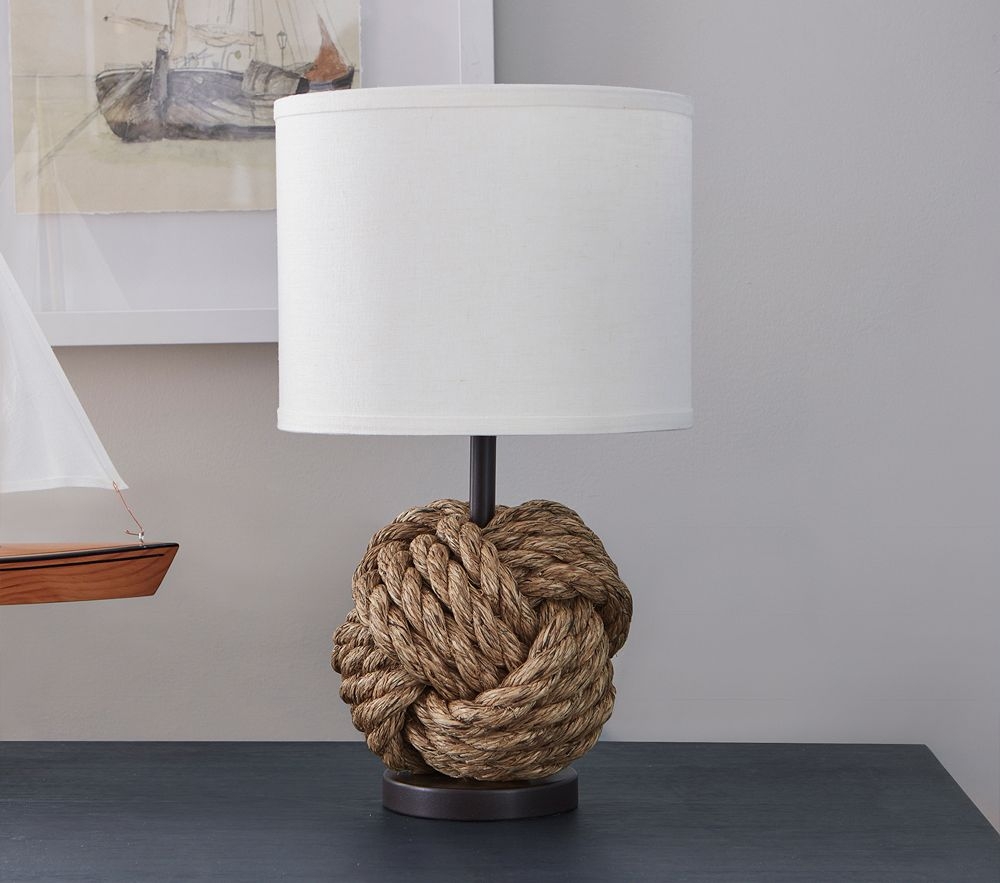 Rope bedside store lamp