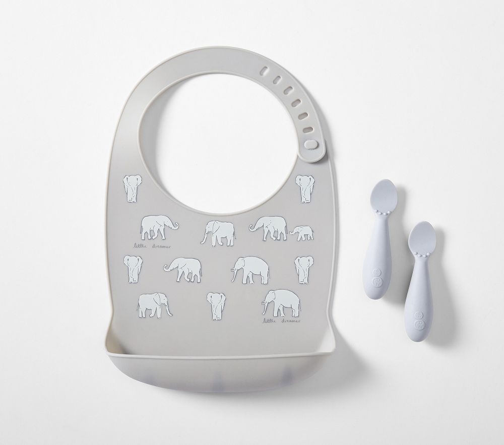 Gray bibs deals