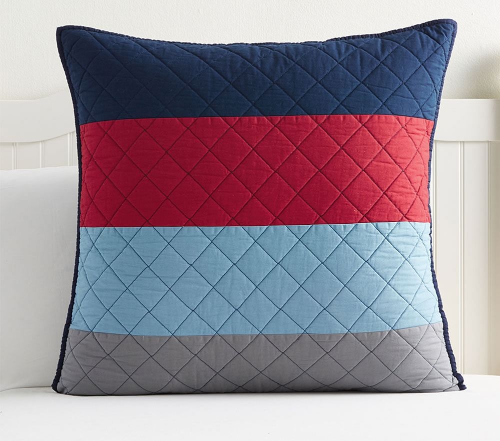 Shop Block Stripe Quilt online Pottery Barn Kids UAE