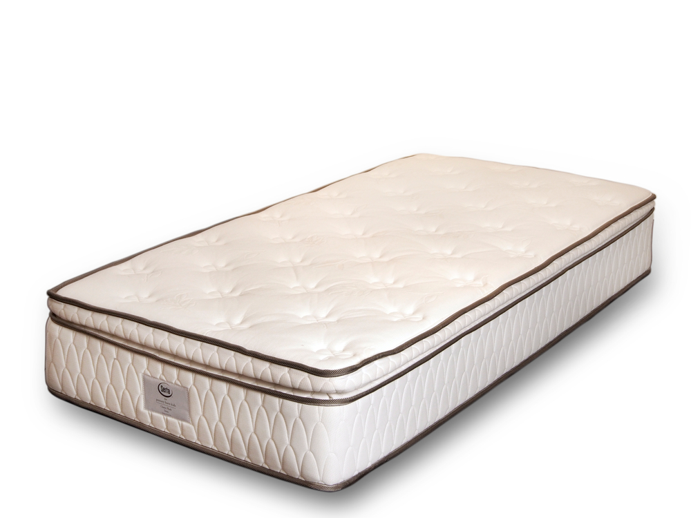 Shop Serta Classic Plush Mattress Twin online Pottery Barn