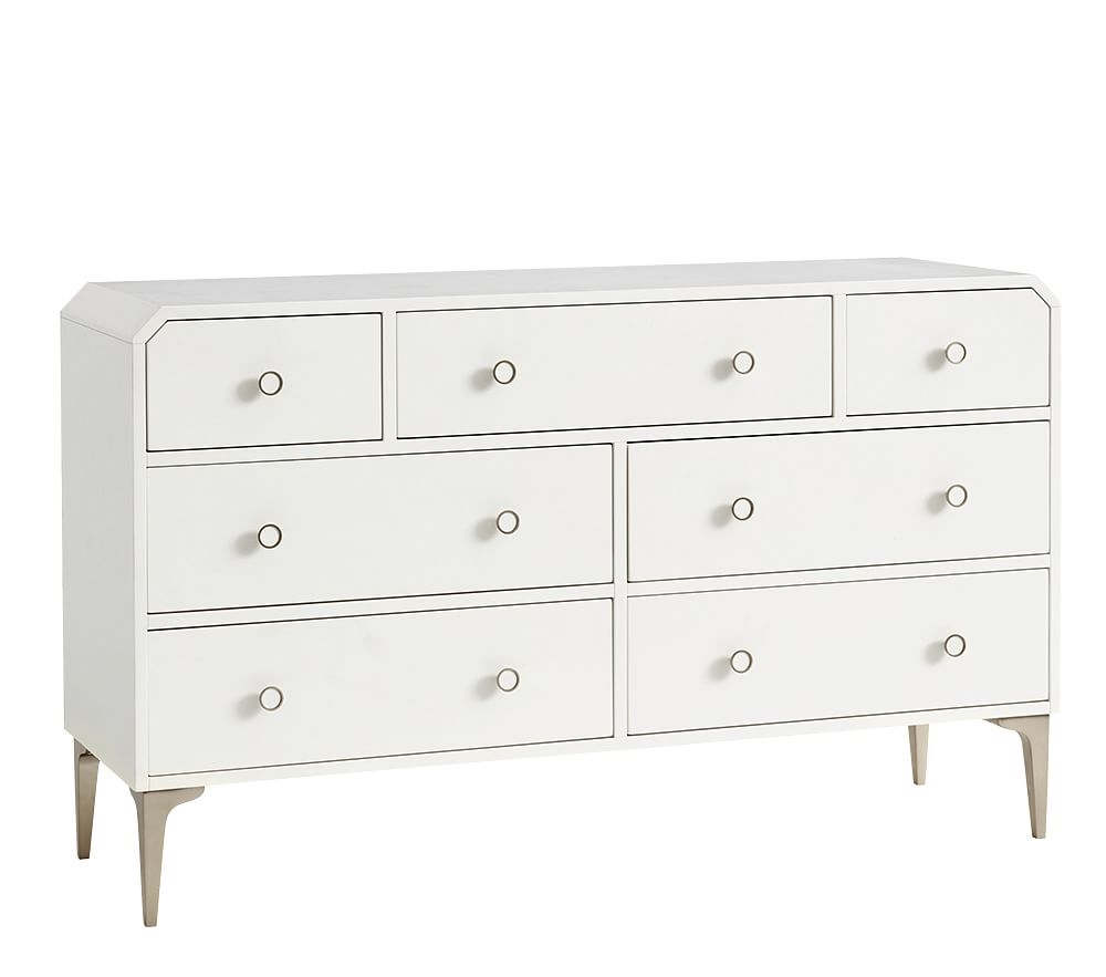 Extra long 2025 white dresser