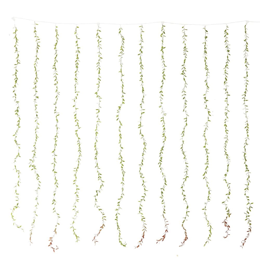 Curtain Leaf Waterfall String Lights