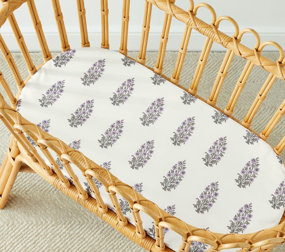 Bassinet discount pad cover