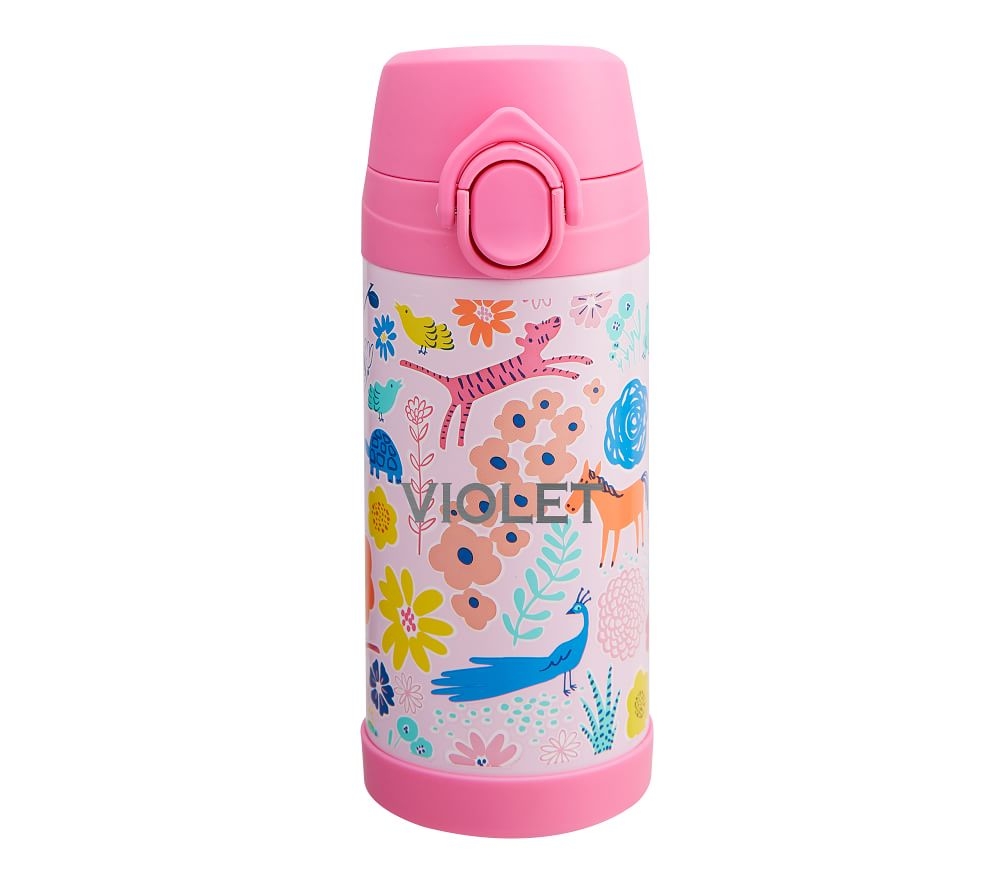 Mackenzie Pink Sasha s Garden Water Bottles