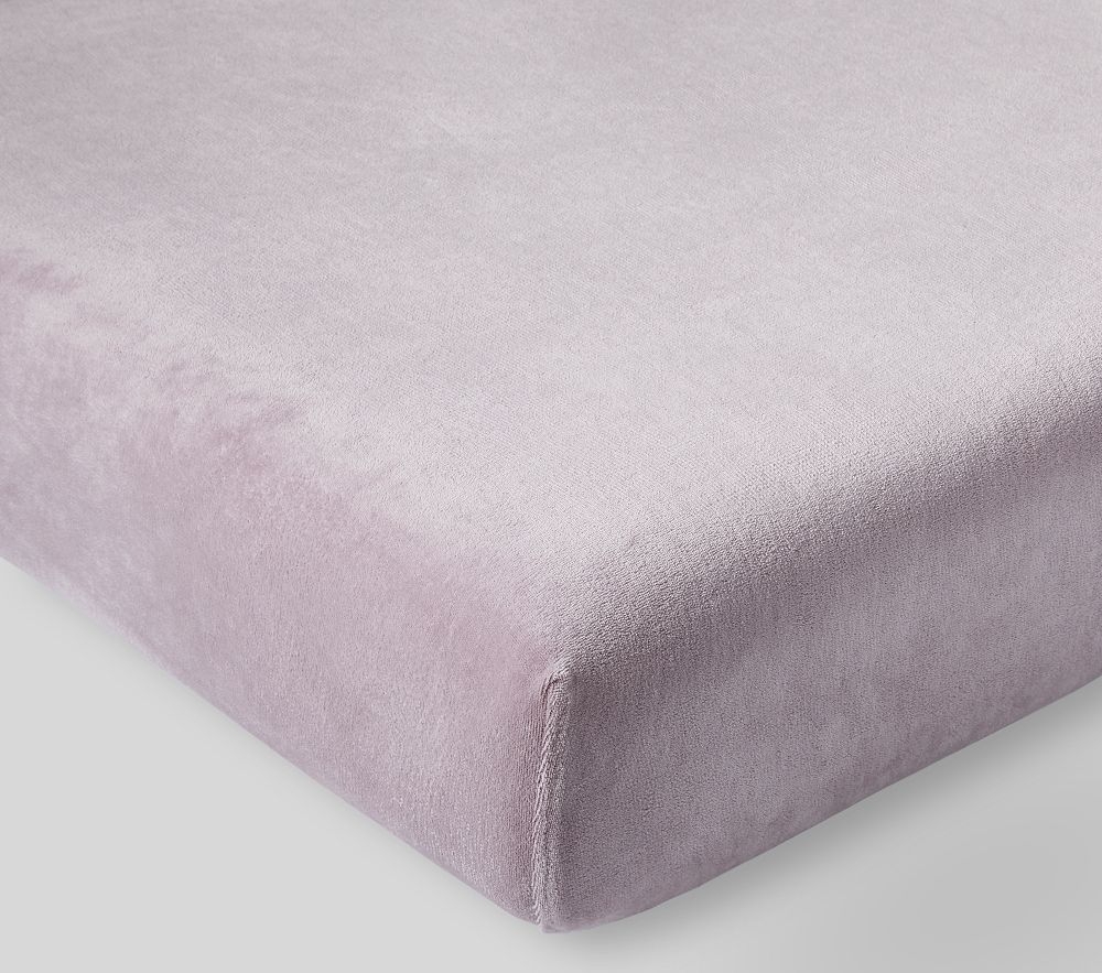 Velour Organic Crib Fitted Sheet