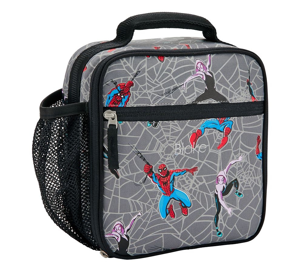 Man store lunch bag