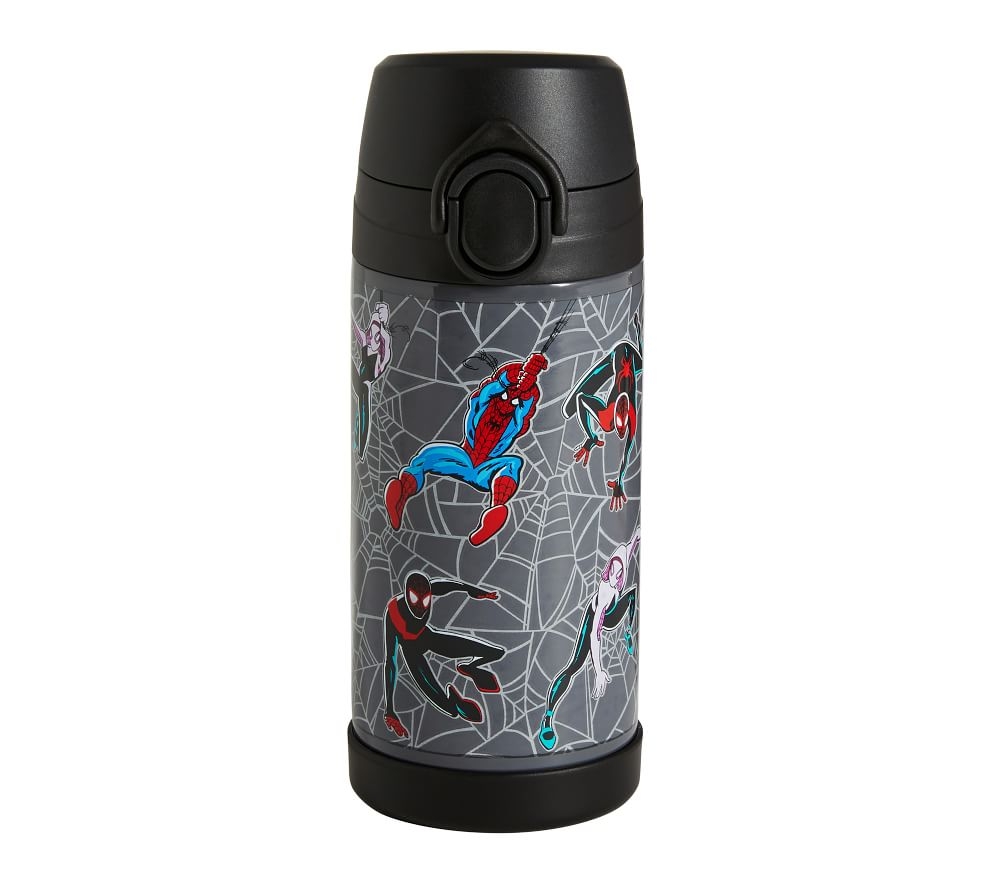 Mackenzie Marvel Spider Man Heroes Glow in the Dark Water Bottle
