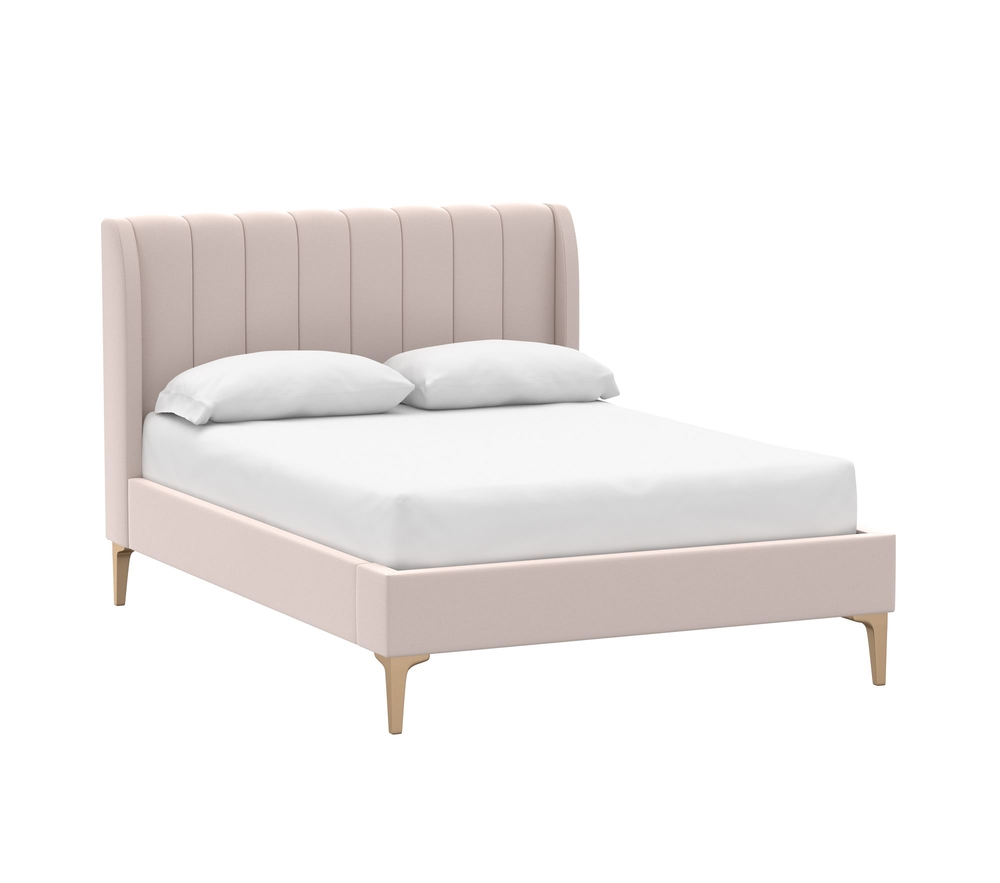 Velvet full size bed deals